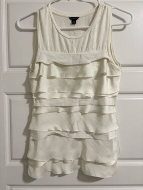Ann Taylor XS Women’s Top Cream